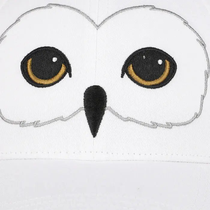 Casquette Blanche Ajustable Hedwige -  La boutique Aux 2 Balais
