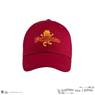 Casquette Gryffondor Harry Potter brodée – 100 % coton