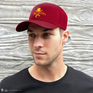 Casquette Gryffondor Harry Potter brodée – 100 % coton