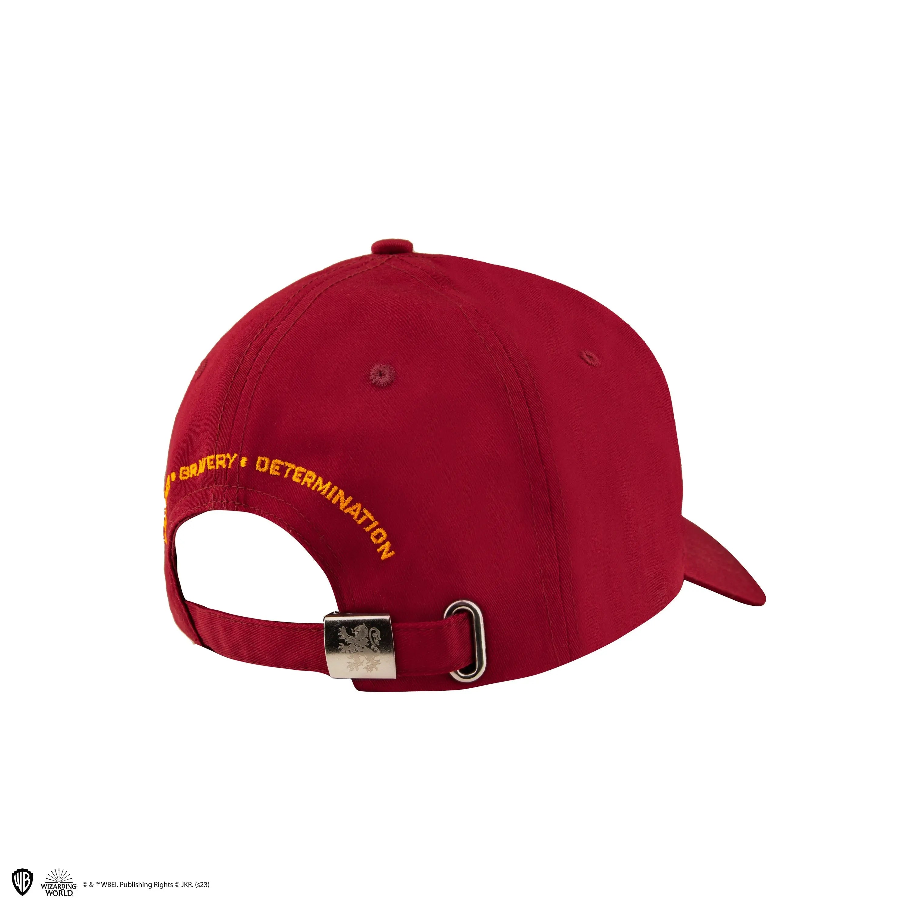 Casquette Gryffondor Harry Potter brodée – 100 % coton
