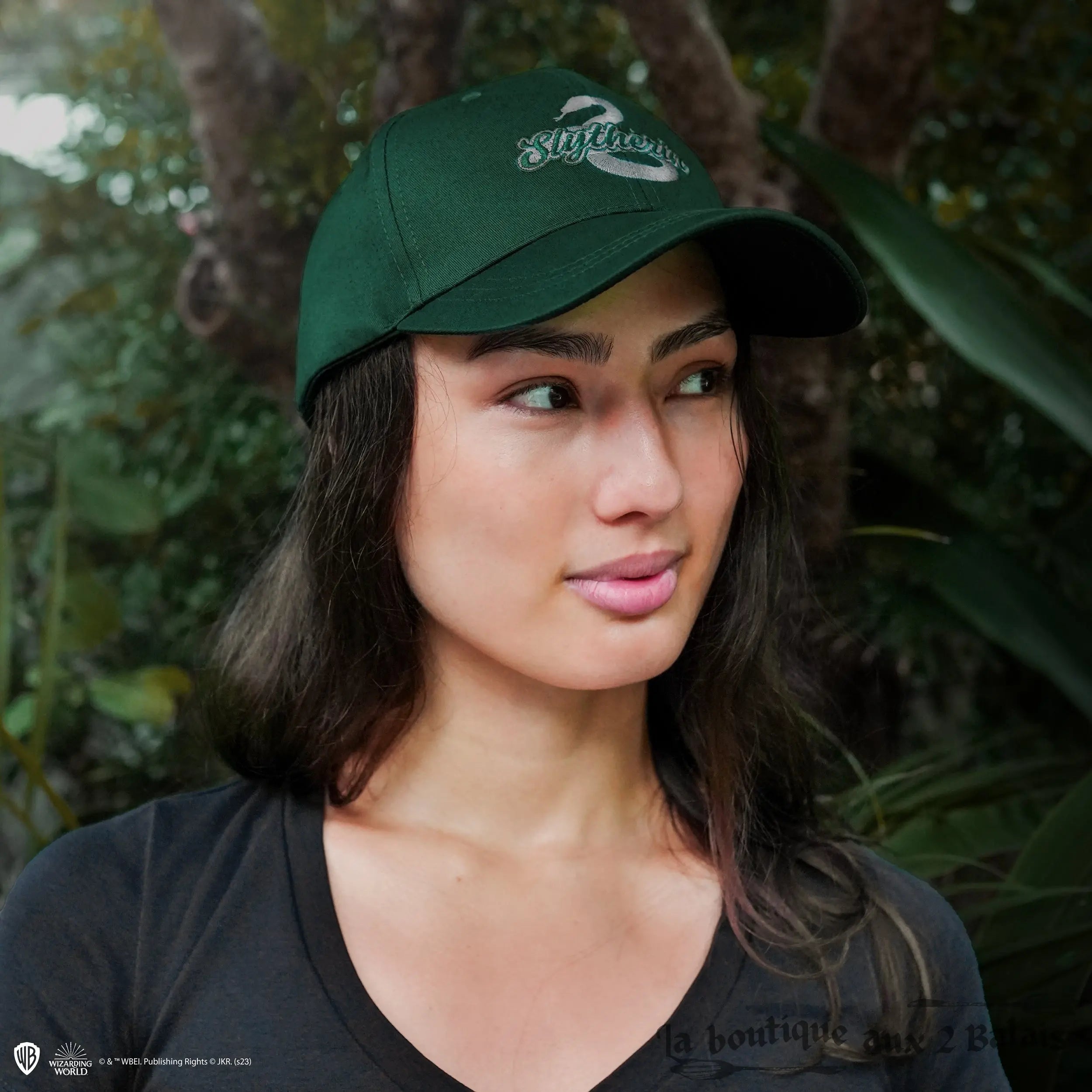 Casquette Serpentard Harry Potter brodée – 100 % coton