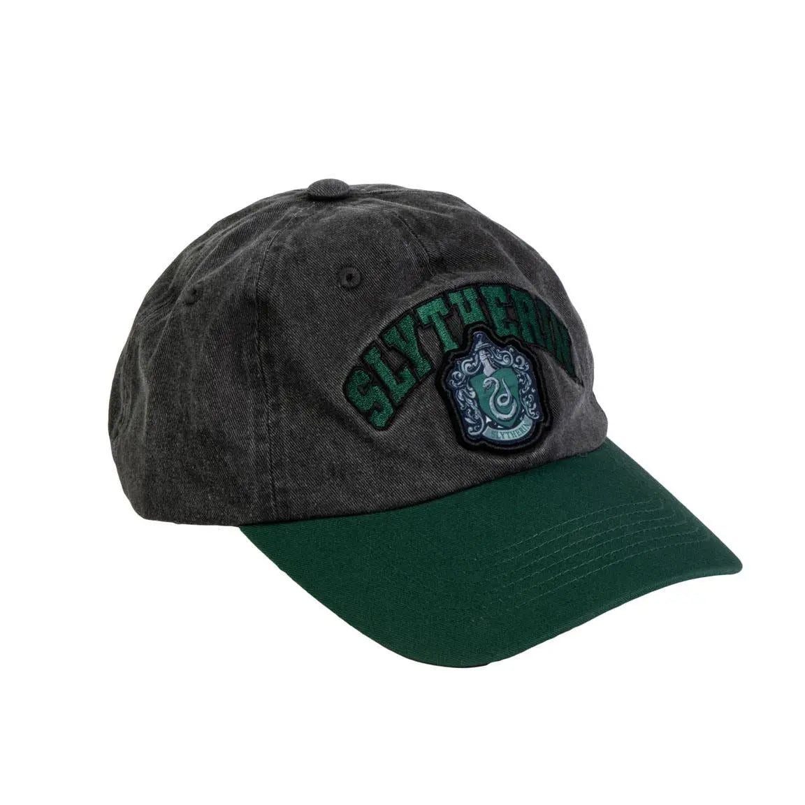 Casquette Serpentard noire 100 % coton -  La boutique Aux 2 Balais