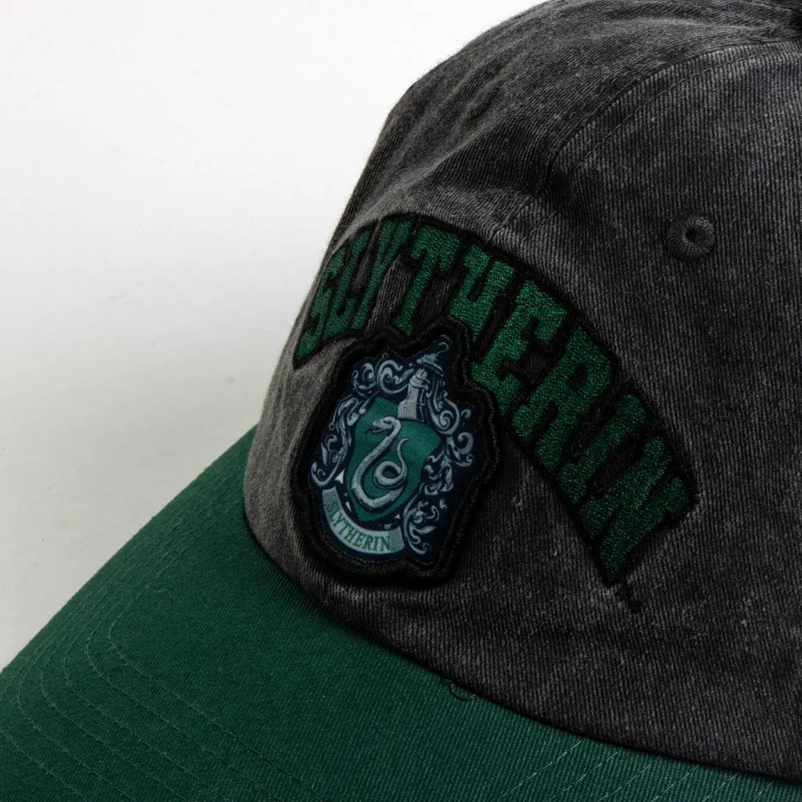 Casquette Serpentard noire 100 % coton -  La boutique Aux 2 Balais