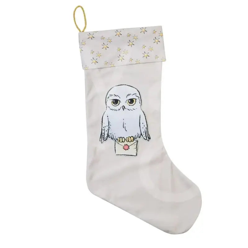 Chaussette de Noël Hedwige -  La boutique Aux 2 Balais