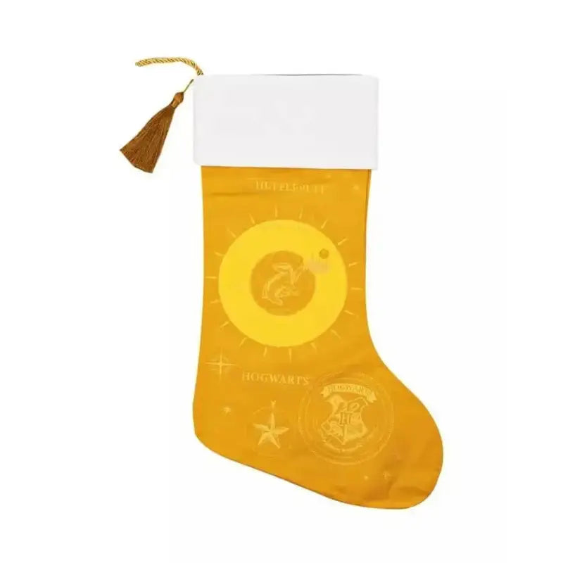 Chaussette de Noël Poufsouffle Yule -  La boutique Aux 2 Balais
