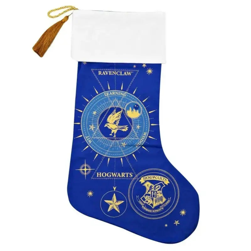Chaussette de Noël Serdaigle Yule -  La boutique Aux 2 Balais