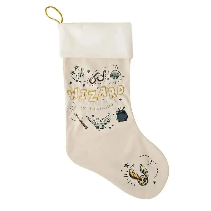 Chaussette de Noël Wizard -  La boutique Aux 2 Balais