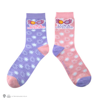 Chaussettes Luna Lovegood x3 Harry Potter - Taille 35 à 45 -  La boutique Aux 2 Balais