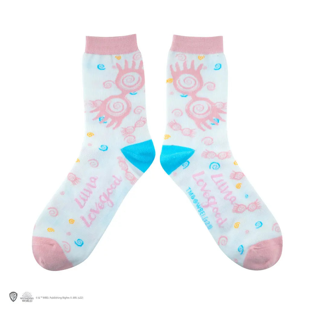 Chaussettes Luna Lovegood x3 Harry Potter - Taille 35 à 45 -  La boutique Aux 2 Balais