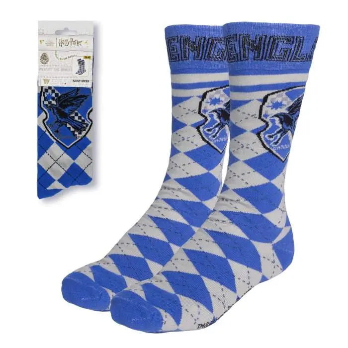 Chaussettes Serdaigle Harry Potter Adulte Taille 38-45 -  La boutique Aux 2 Balais