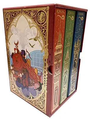 Coffret 3 Livres Harry Potter Minalima -  La boutique Aux 2 Balais