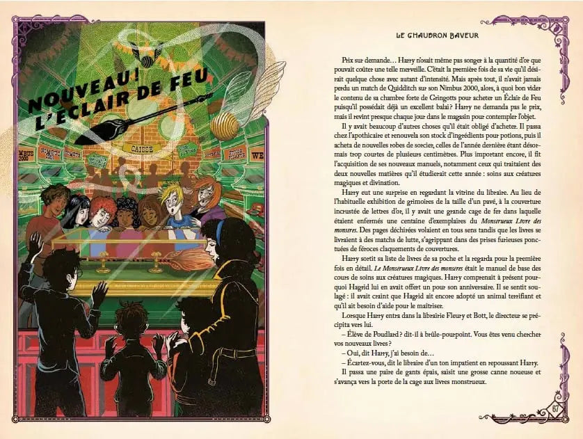 Coffret 3 Livres Harry Potter Minalima -  La boutique Aux 2 Balais