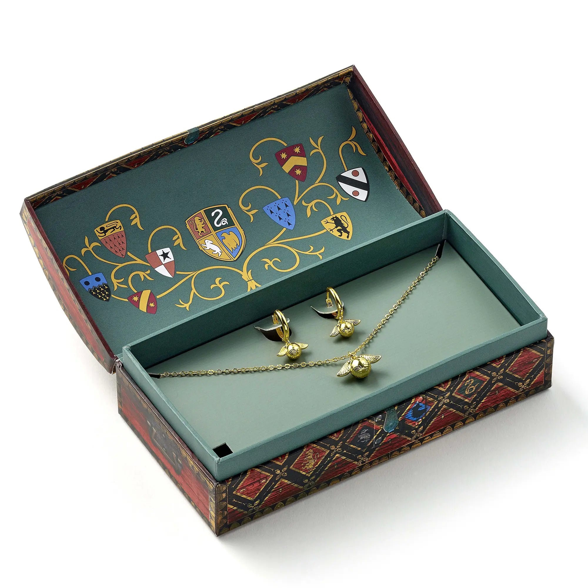 Coffret Bijoux Malle de Quidditch Harry Potter – Vif d’Or -  La boutique Aux 2 Balais
