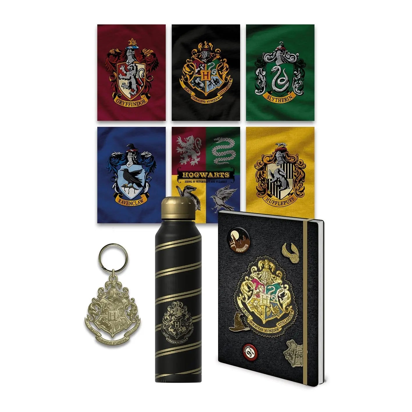 Coffret Cadeau Harry Potter Poudlard Premium -  La boutique Aux 2 Balais