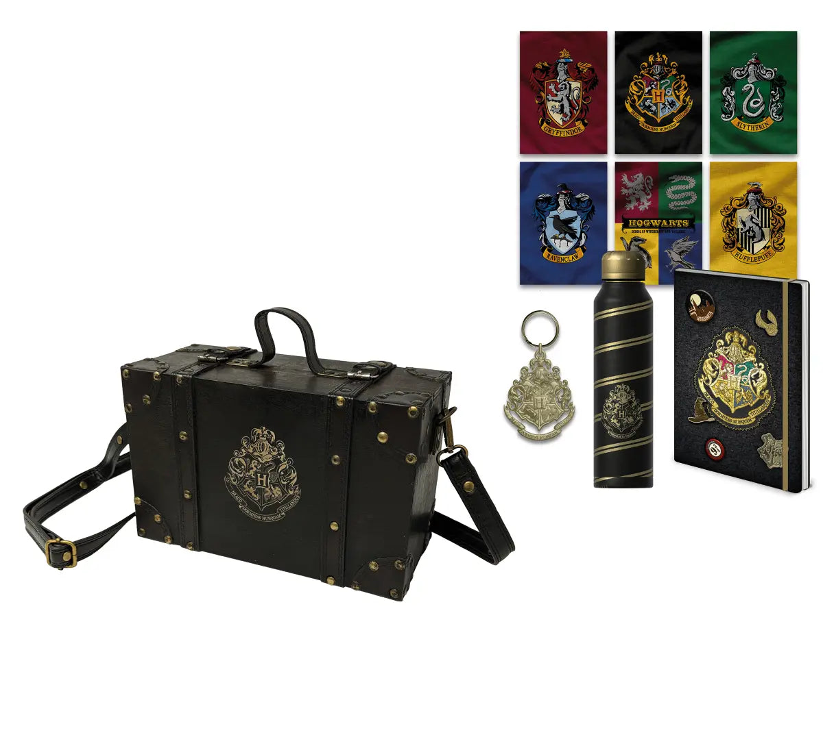 Coffret Cadeau Harry Potter Poudlard Premium -  La boutique Aux 2 Balais