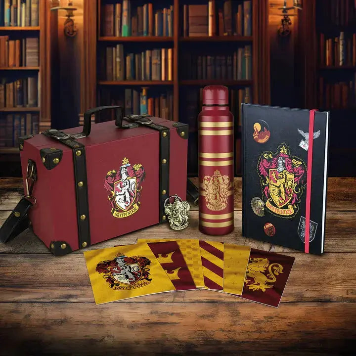Coffret Cadeau premium Crest Gryffondor -  La boutique Aux 2 Balais