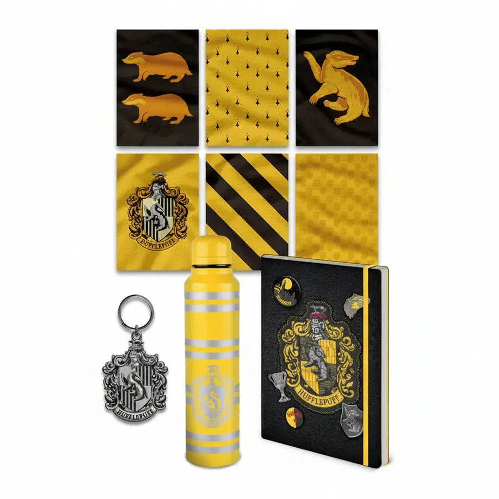 Coffret Cadeau premium Crest Poufsouffle -  La boutique Aux 2 Balais