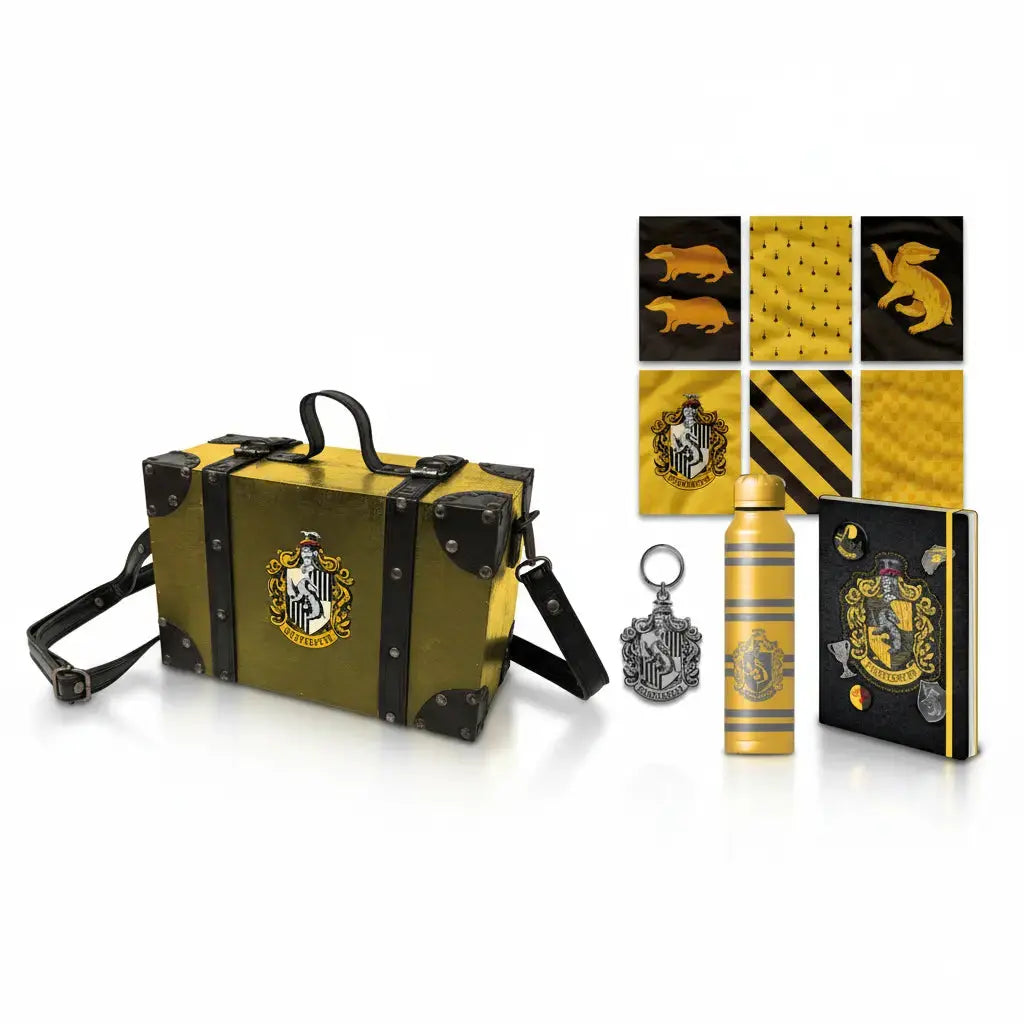 Coffret Cadeau premium Crest Poufsouffle -  La boutique Aux 2 Balais