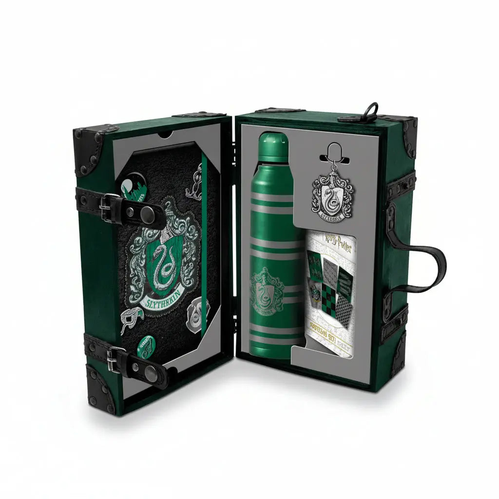 Coffret Cadeau premium Crest Serpentard -  La boutique Aux 2 Balais
