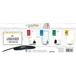 Coffret Carnets de note avec une plume-stylo -  La boutique Aux 2 Balais