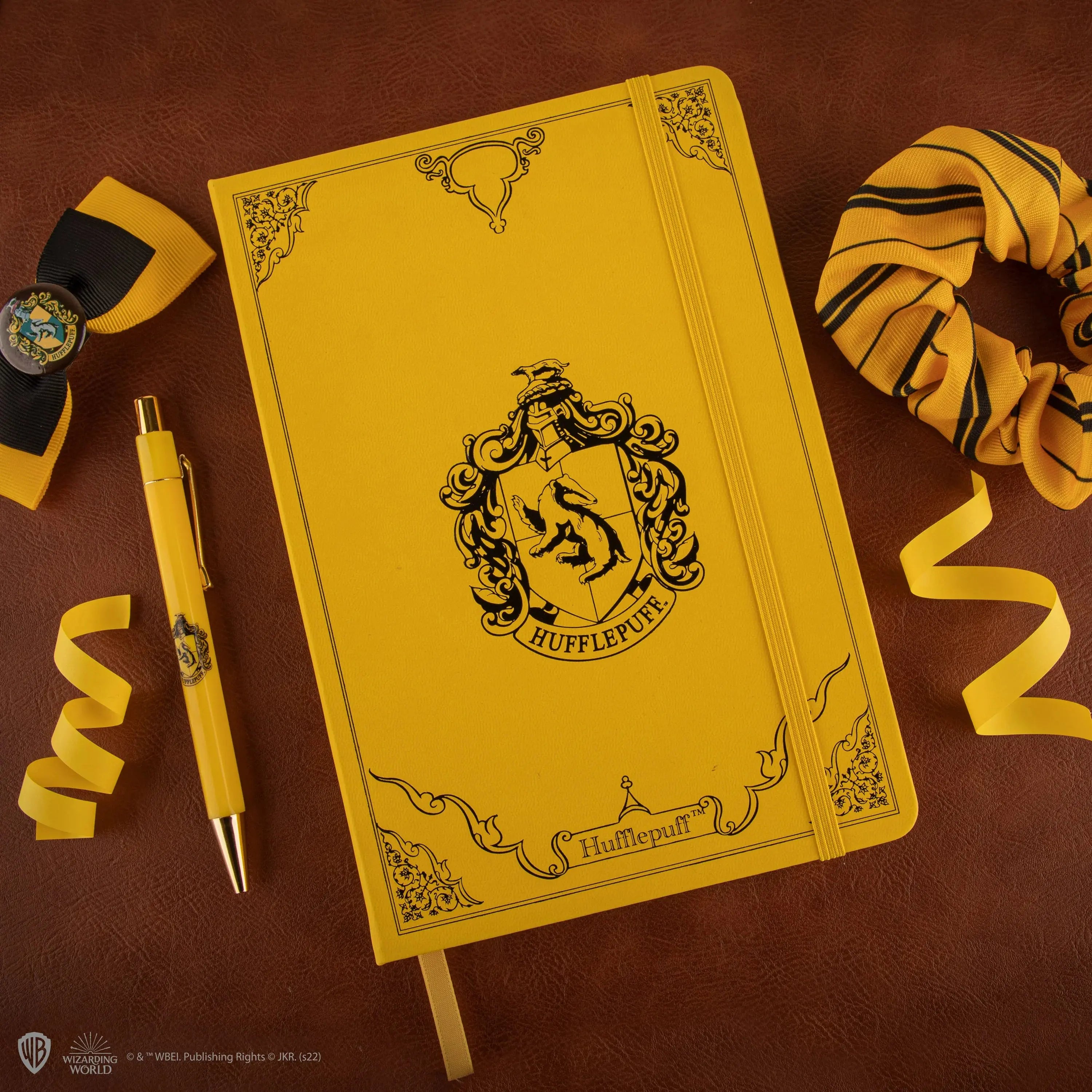 Coffret Deluxe Poufsouffle Harry Potter - Carnet A5 + Stylo -  La boutique Aux 2 Balais