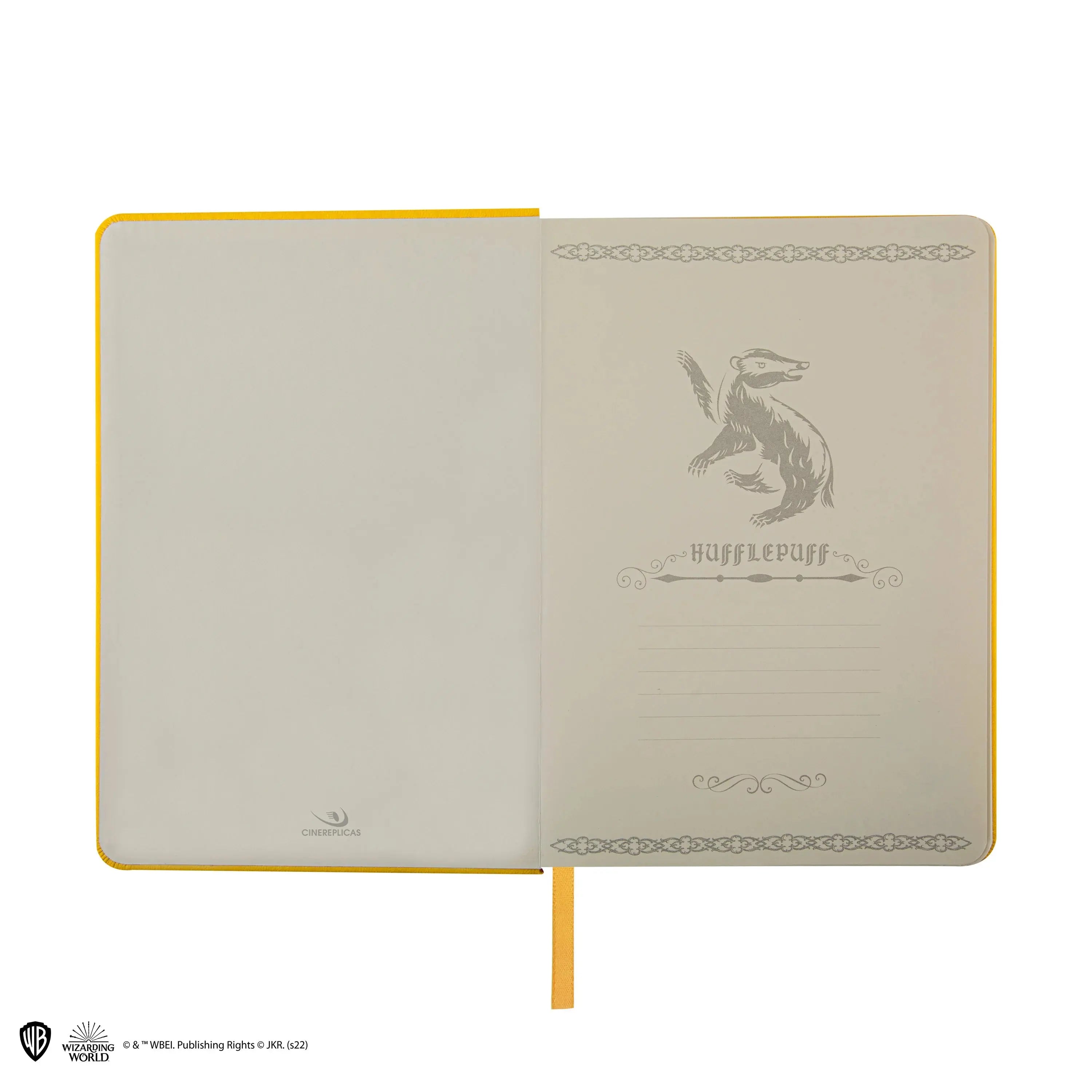 Coffret Deluxe Poufsouffle Harry Potter - Carnet A5 + Stylo -  La boutique Aux 2 Balais