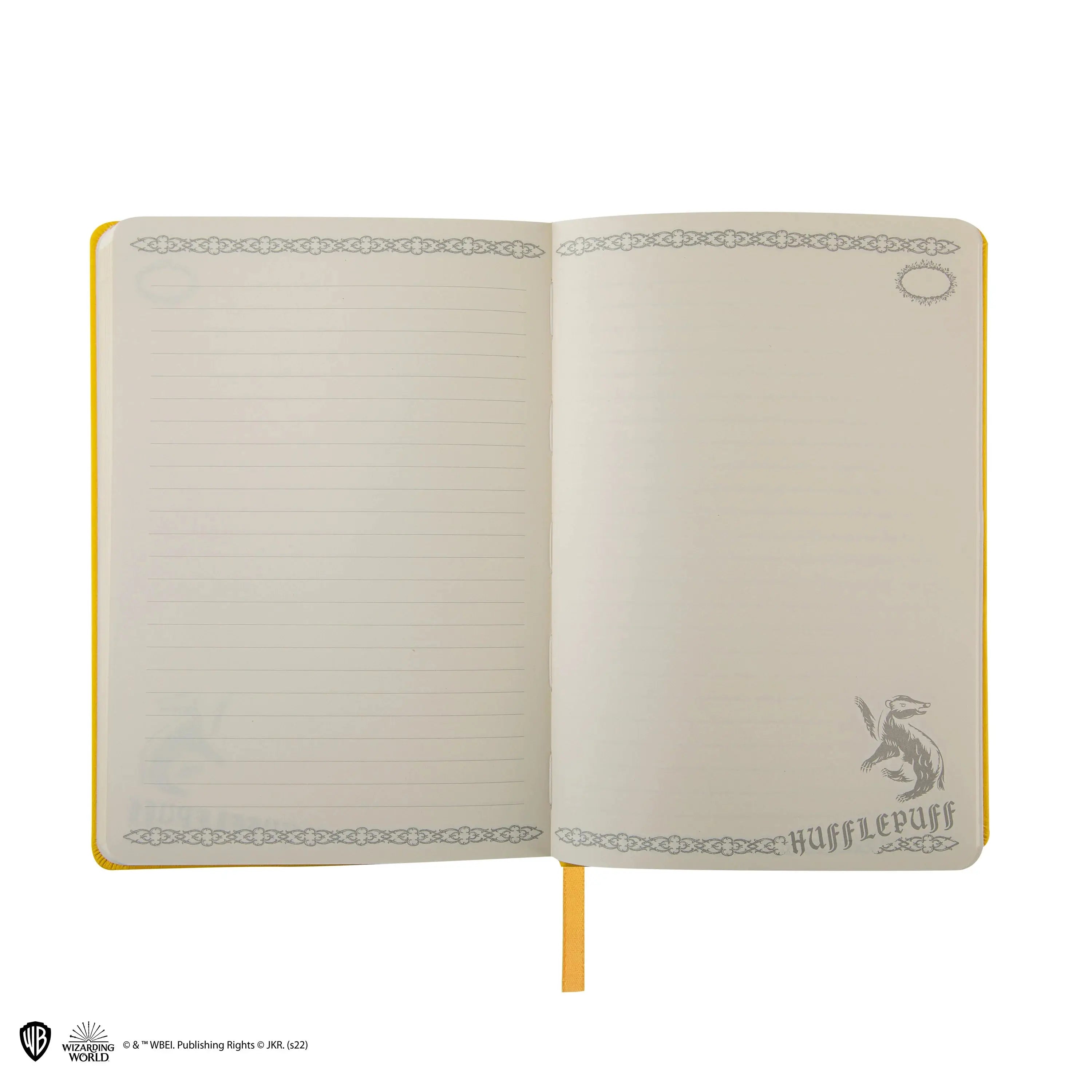 Coffret Deluxe Poufsouffle Harry Potter - Carnet A5 + Stylo -  La boutique Aux 2 Balais