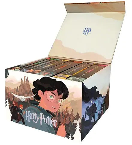 Coffret Harry Potter Intégral - 7 Tomes - Folio Junior -  La boutique Aux 2 Balais