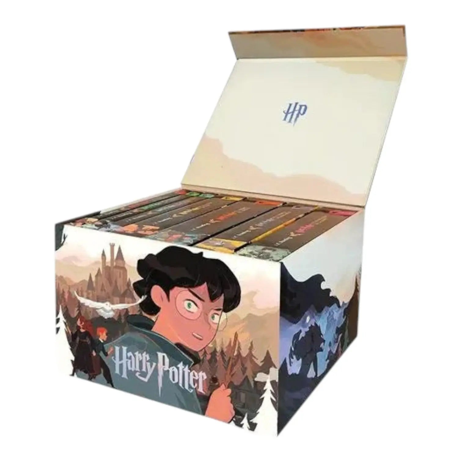 Coffret Harry Potter Intégral - 7 Tomes - Folio Junior -  La boutique Aux 2 Balais