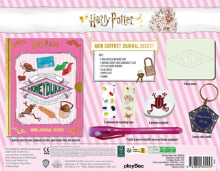Coffret Journal Secret Harry Potter Honeydukes -  La boutique Aux 2 Balais