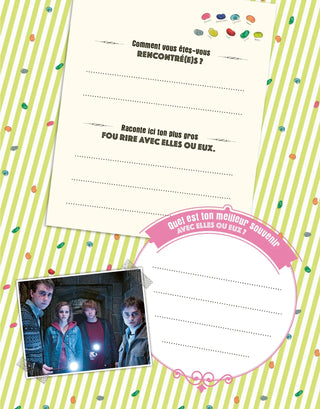 Coffret Journal Secret Harry Potter Honeydukes -  La boutique Aux 2 Balais