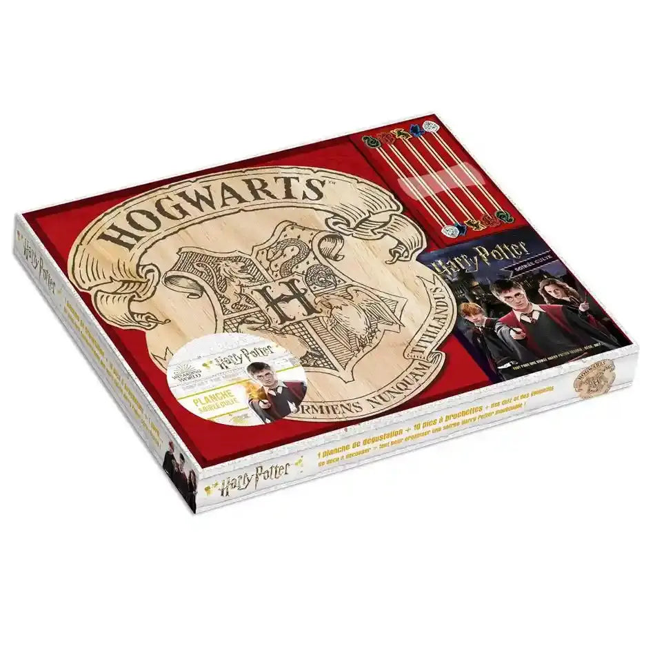 Coffret Soirée Culte Harry Potter avec planche de dégustation -  La boutique Aux 2 Balais