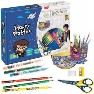 Coffret coloriage Harry Potter Kids – 12 feutres, crayons & stickers -  La boutique Aux 2 Balais