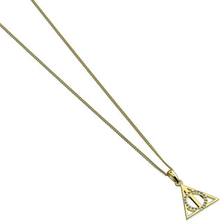 Collier Harry Potter Argent 925 Plaqué Or avec Cristaux Édition Limitée -  La boutique Aux 2 Balais