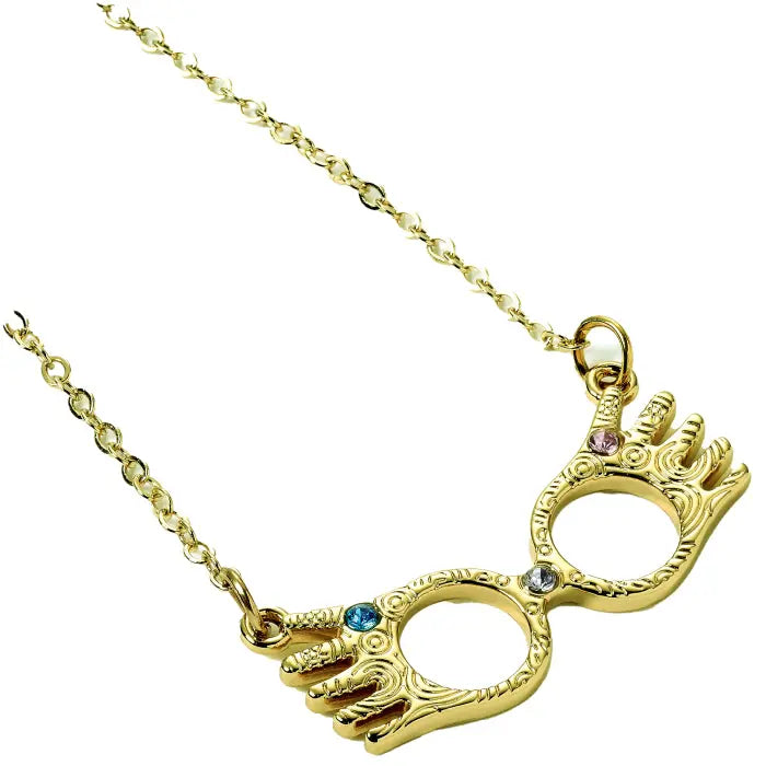 Collier Lunettes Luna Lorgnospectres Doré – Harry Potter -  La boutique Aux 2 Balais