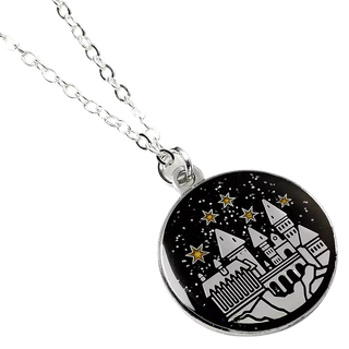 Collier Officiel Château de Poudlard Harry Potter -  La boutique Aux 2 Balais