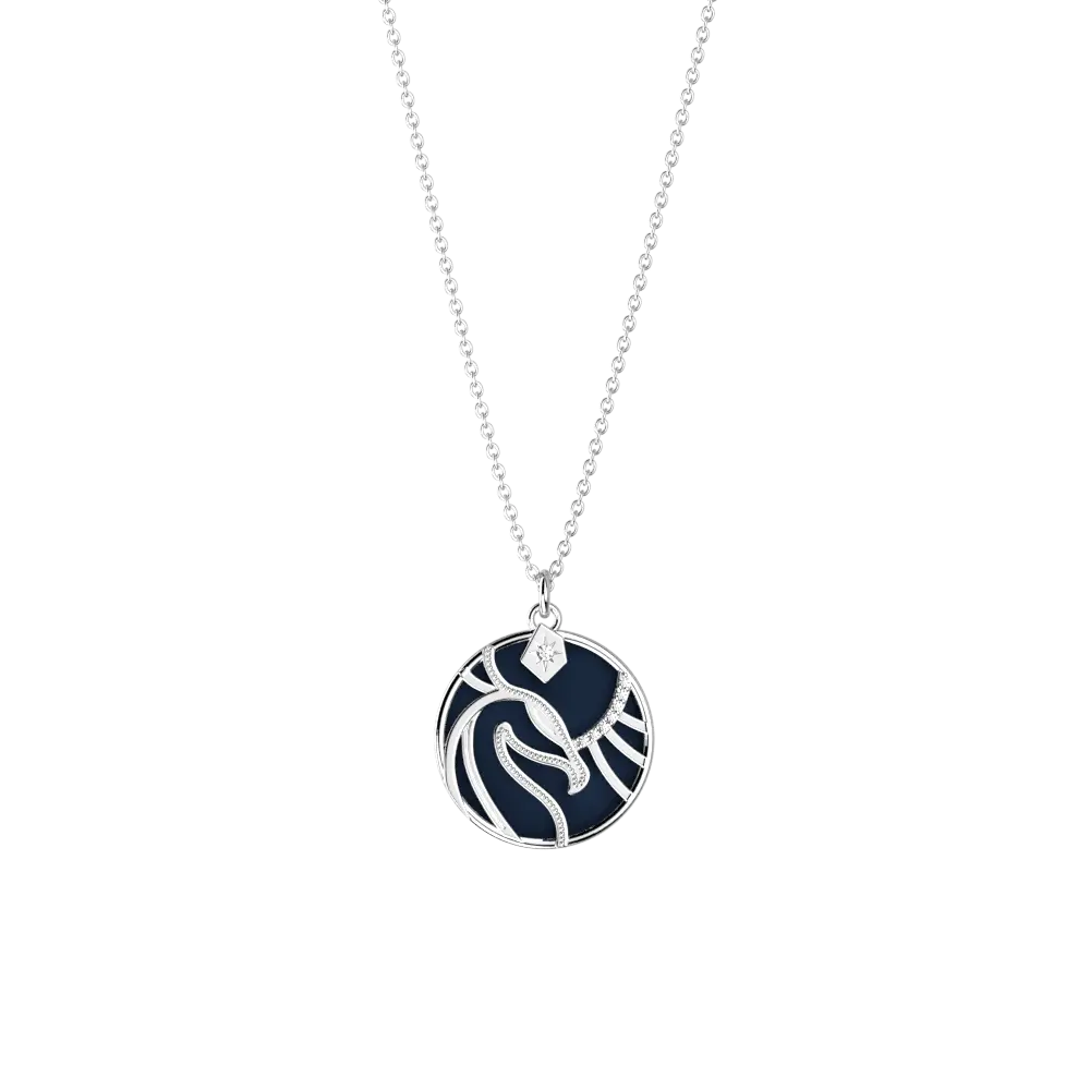 Collier Patronus Phoenix Harry Potter - Argenté