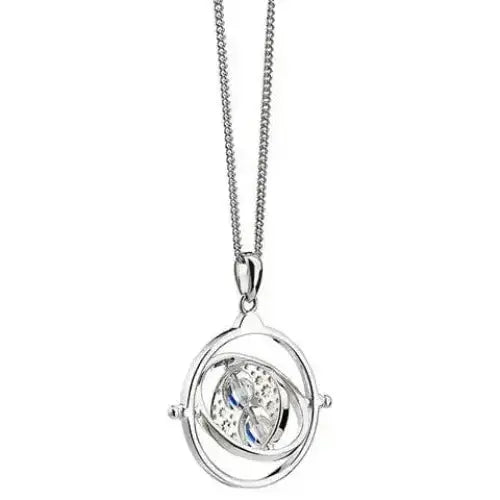 Collier Retourneur de temps avec cristaux -  La boutique Aux 2 Balais