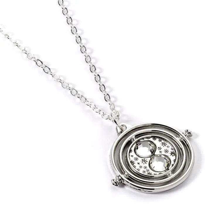 Collier Retourneur de temps édition argent plaqué -  La boutique Aux 2 Balais