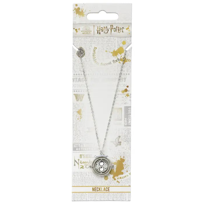 Collier Retourneur de temps édition argent plaqué -  La boutique Aux 2 Balais