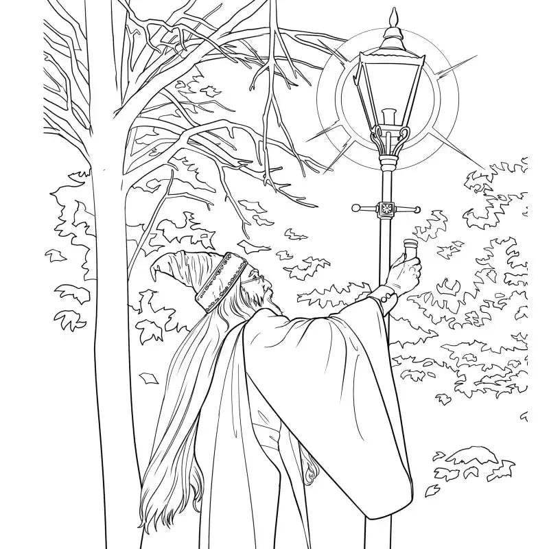 Coloriages Harry Potter Phosporescents -  La boutique Aux 2 Balais