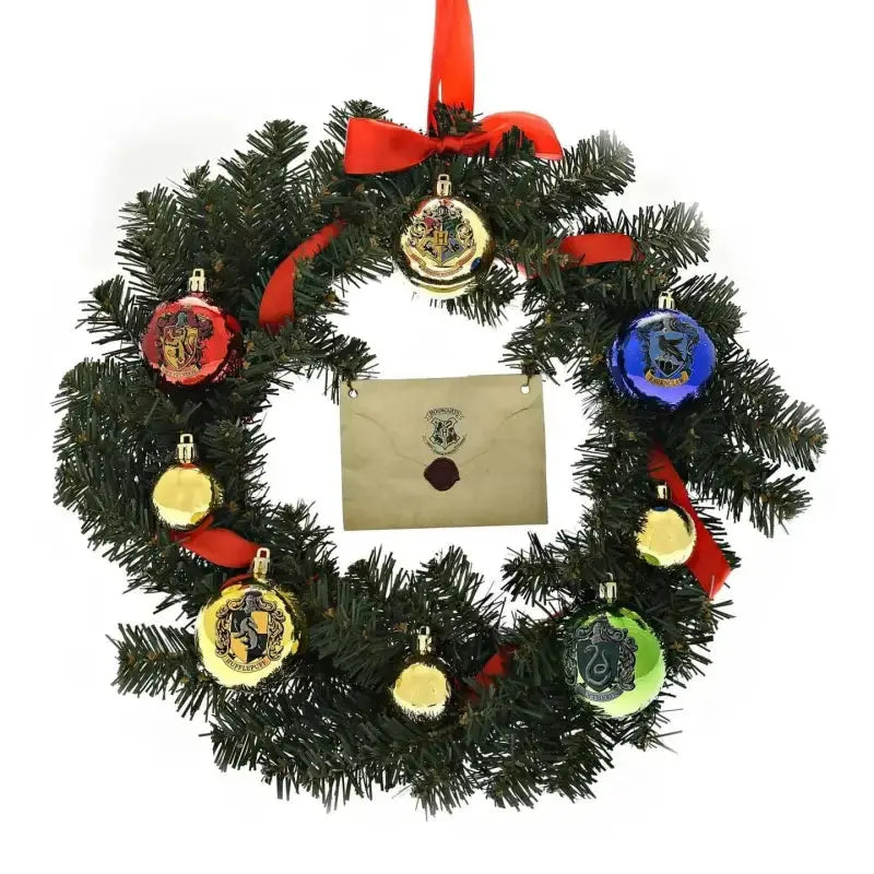 Couronne de Noël Lettre d'admission -  La boutique Aux 2 Balais