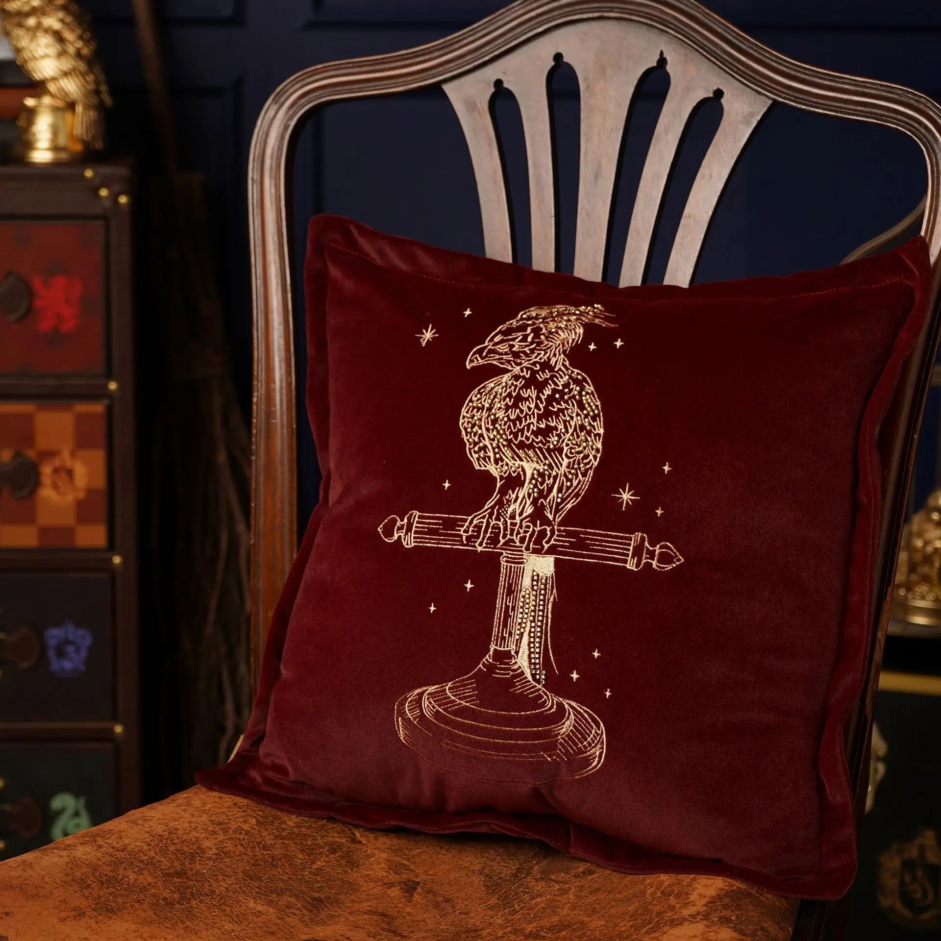Coussin Velours Fumseck