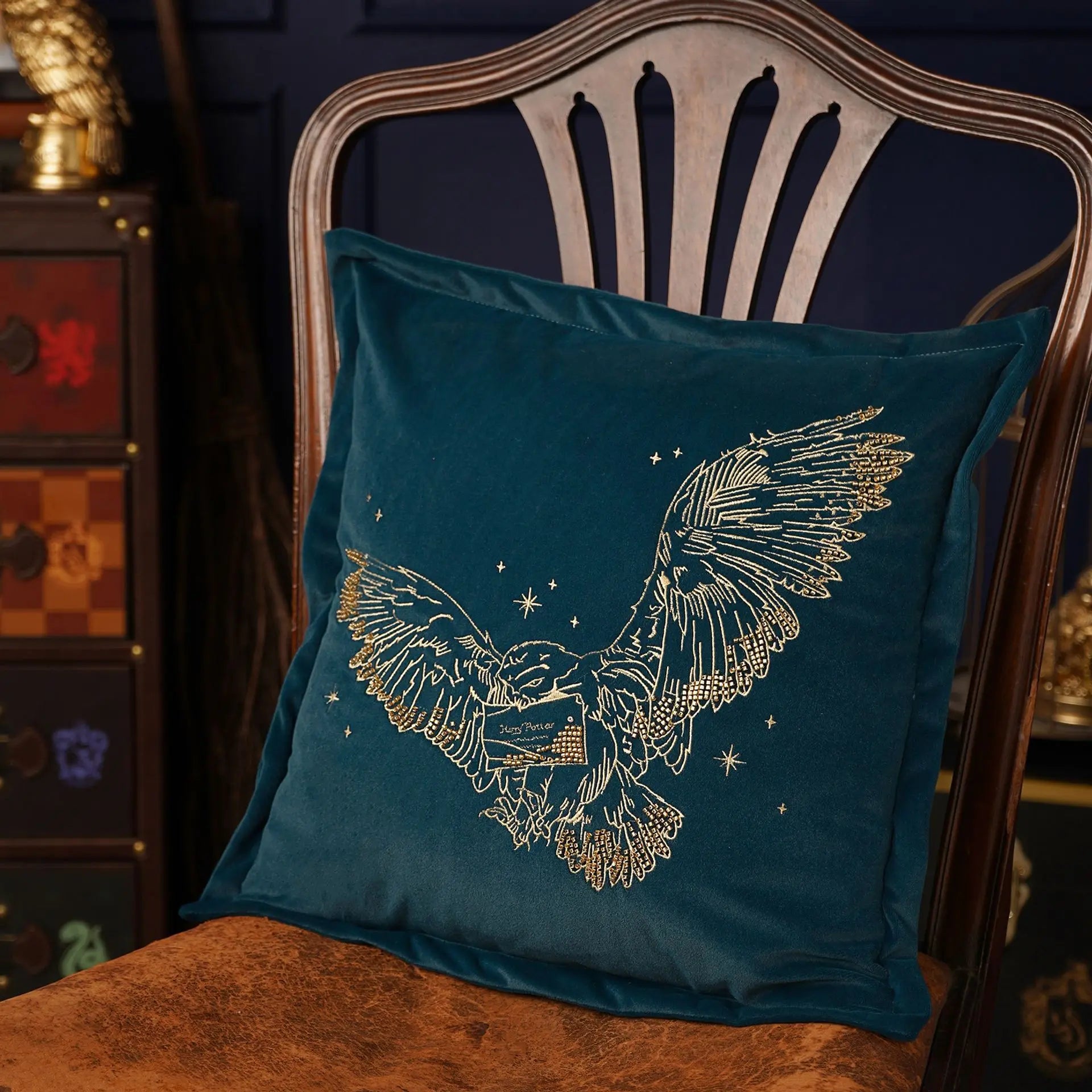 Coussin Velours Hedwige