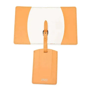 Couverture Passeport + Etiquette Bagage Poufsouffle -  La boutique Aux 2 Balais