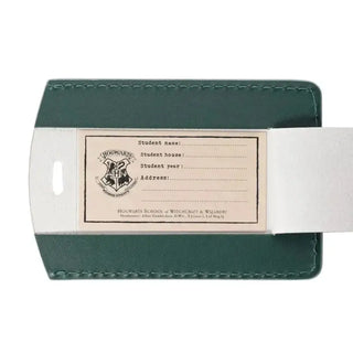 Couverture Passeport + Etiquette Bagage Serpentard -  La boutique Aux 2 Balais