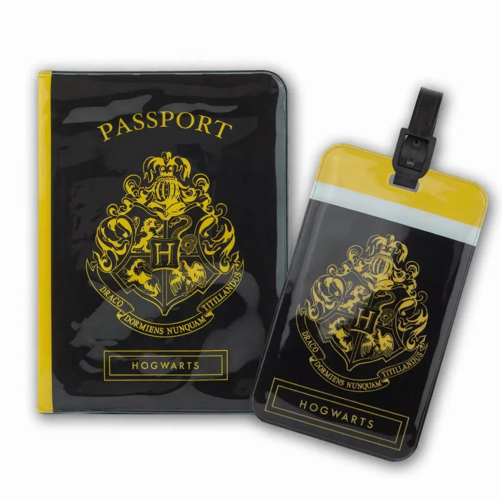 Couverture de Passeport et Étiquette Bagage Poudlard -  La boutique Aux 2 Balais