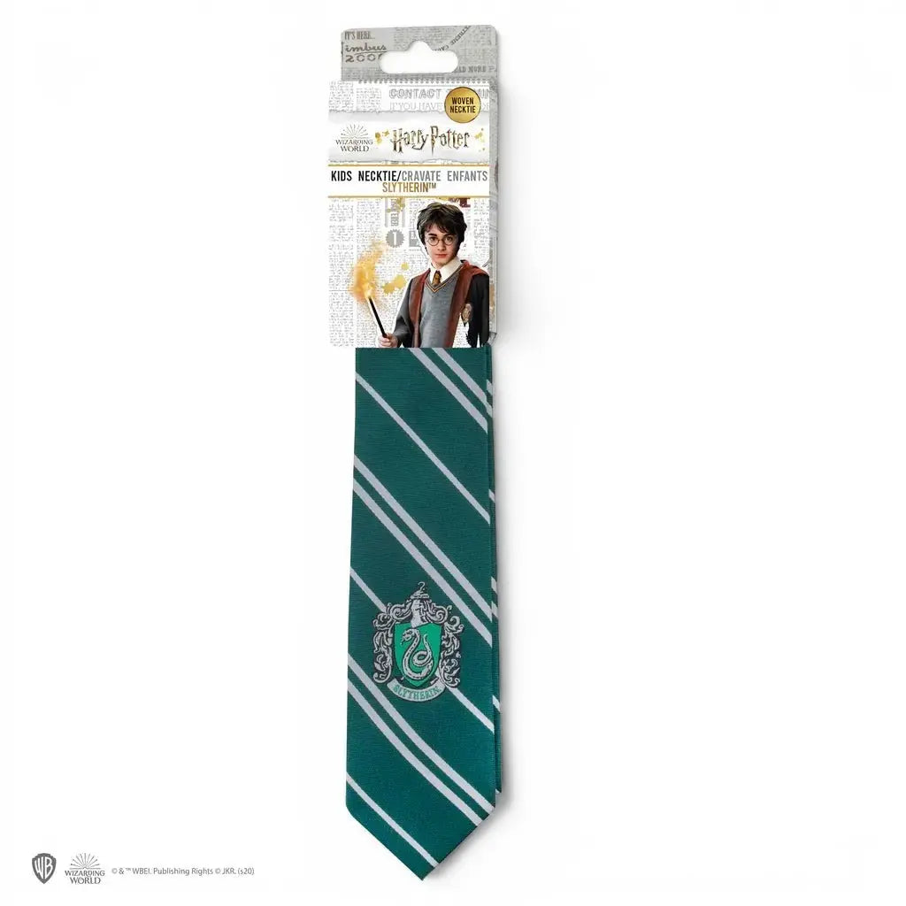 Corbata de niño Slytherin