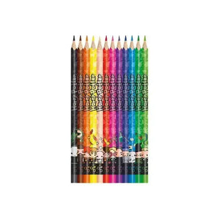 Crayons de couleur Harry Potter - 12 pièces couleur intense -  La boutique Aux 2 Balais