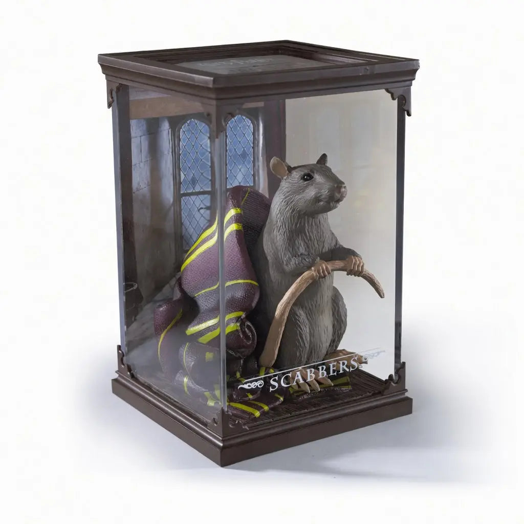 Detail patte manquante figurine Croutard rat Peter Pettigrew Harry Potter Noble Collection fidele livre